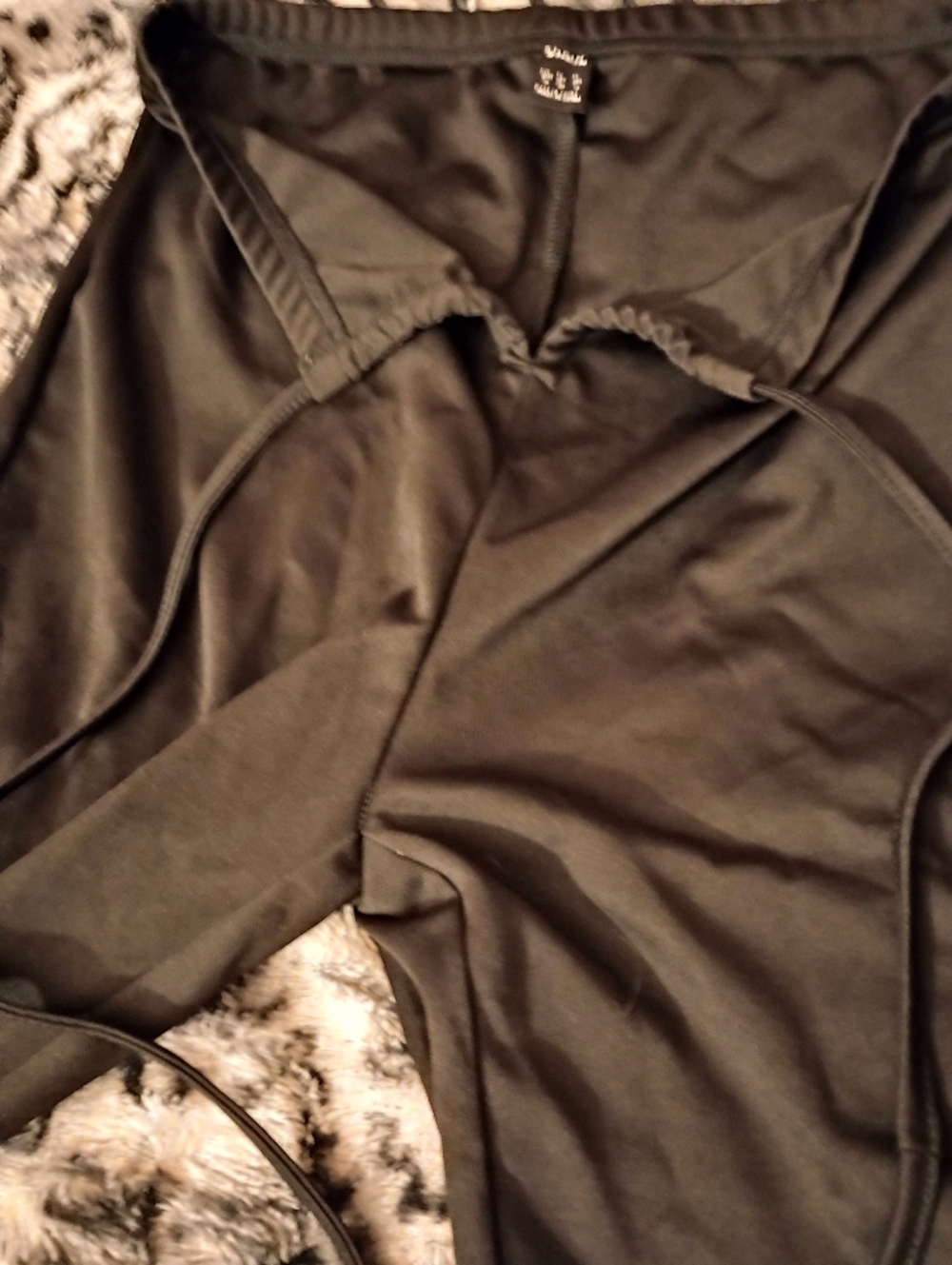 NWOT Cutout High-Waist Black Flared Women's Pants - Picture 14 of 16